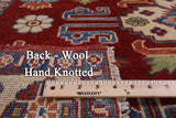 Kazak Hand Knotted Wool Rug - 5' X 6' 7" - Golden Nile