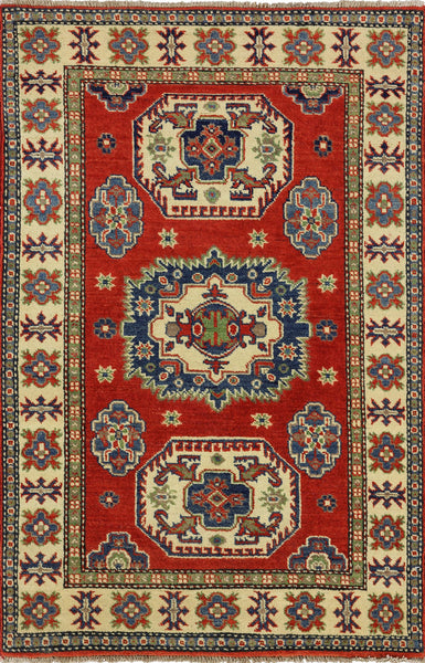 Oriental Super Kazak 3 X 5 Area Rug - Golden Nile