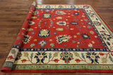 Super Kazak Handmade Rug 9 X 12 - Golden Nile