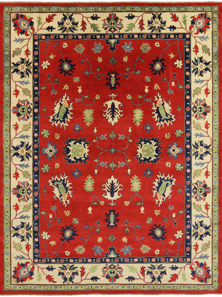 Super Kazak Handmade Rug 9 X 12 - Golden Nile