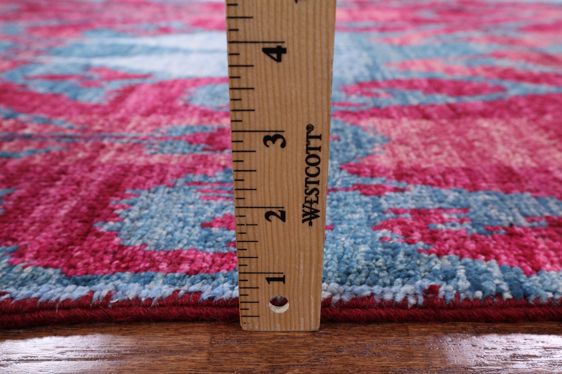 Ikat Hand Knotted Area Rug - 7' 10" X 9' 10" - Golden Nile
