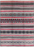 Signed Tribal Moroccan Handmade Wool Rug - 9' 5" X 12' 3" - Golden Nile