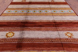 Hand Knotted Moroccan Area Rug - 9' 6" X 11' 10" - Golden Nile
