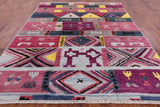 Gabbeh Handmade Area Rug - 8' 5" X 9' 10" - Golden Nile