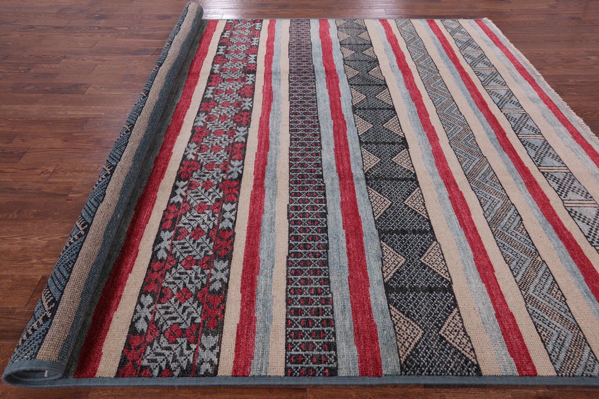 Tribal Moroccan Area Rug - 9' 4" X 11' 9" - Golden Nile