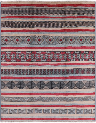 Tribal Moroccan Area Rug - 9' 4