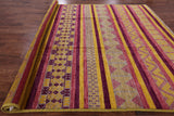 Tribal Moroccan Handmade Wool Area Rug - 9' 1" X 11' 7" - Golden Nile
