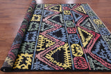 Tribal Moroccan Hand Knotted Wool Rug - 7' 10" X 9' 9" - Golden Nile