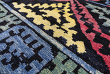 Tribal Moroccan Hand Knotted Wool Rug - 7' 10" X 9' 9" - Golden Nile