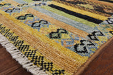 Tribal Moroccan Hand Knotted Wool Rug - 5' 10" X 8' 10" - Golden Nile