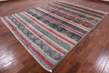 Moroccan Hand Knotted Navajo Rug - 8' 5" X 9' 10" - Golden Nile