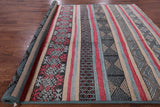 Moroccan Hand Knotted Navajo Rug - 8' 5" X 9' 10" - Golden Nile