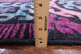 Ikat Handmade Wool Area Rug - 8' 5" X 9' 8" - Golden Nile