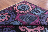 Ikat Handmade Wool Area Rug - 8' 5" X 9' 8" - Golden Nile
