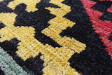 Tribal Moroccan Hand Knotted Wool Rug - 8' 1" X 10' 1" - Golden Nile