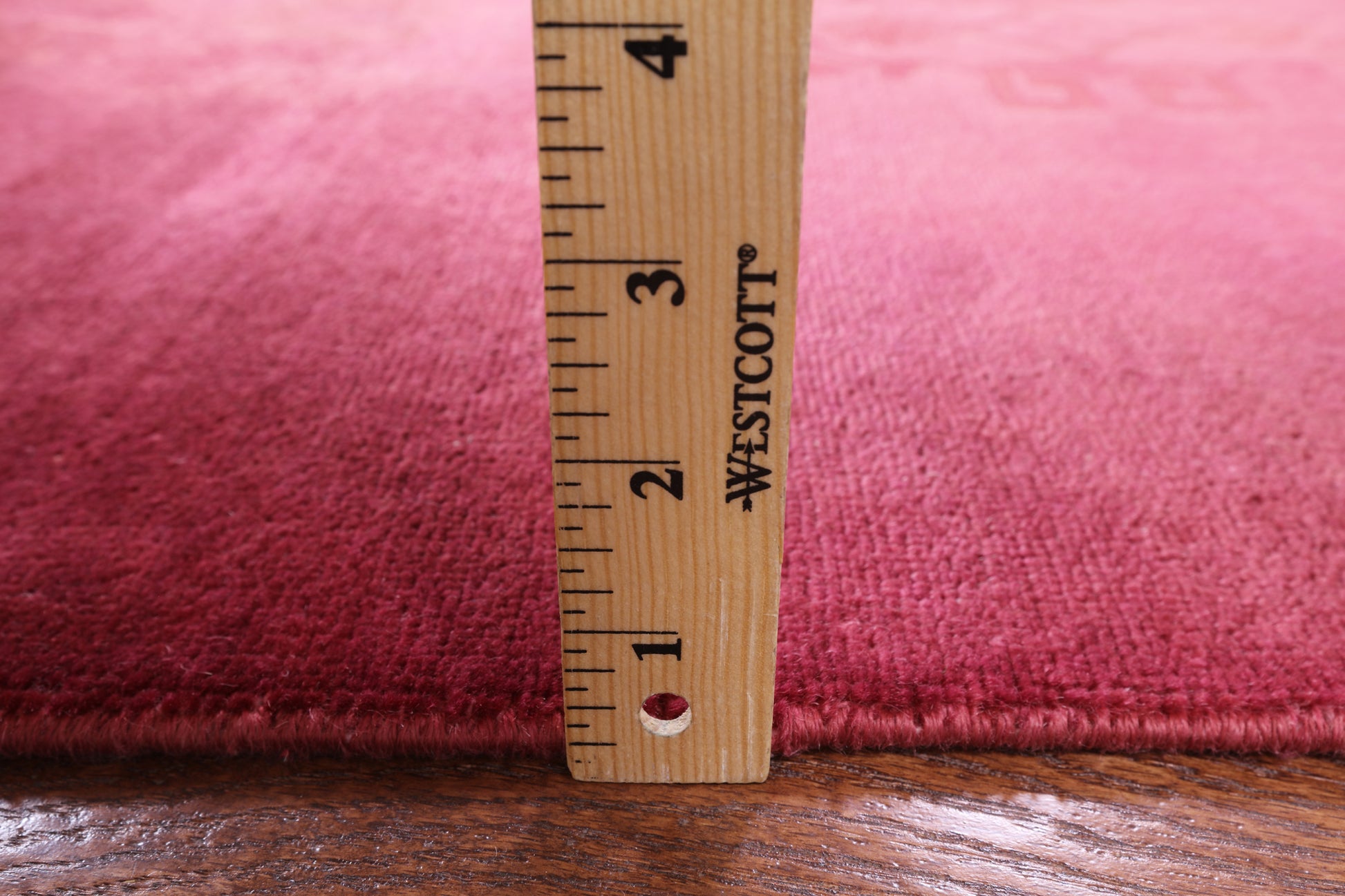 Full Pile Overdyed Handmade Wool Rug - 9' 0" X 12' 0" - Golden Nile