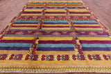 Tribal Moroccan Handmade Wool Rug - 9' 6" X 11' 10" - Golden Nile