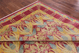 William Morris Hand Knotted Wool Area Rug - 8' 10" X 11' 9" - Golden Nile