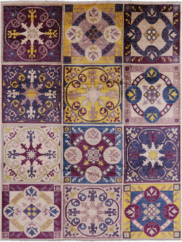 William Morris Hand Knotted Wool Rug - 10' 1