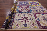William Morris Hand Knotted Wool Rug - 10' 1" X 13' 3" - Golden Nile