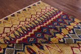 Ikat Handmade Wool Area Rug - 8' 10" X 12' 3" - Golden Nile