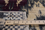 Ikat Handmade Wool Runner Rug - 2' 6" X 8' 3" - Golden Nile