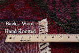Ikat Hand Knotted Wool Rug - 5' 10" X 8' 10" - Golden Nile