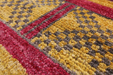 Tribal Moroccan Handmade Wool Rug - 6' 0" X 9' 0" - Golden Nile