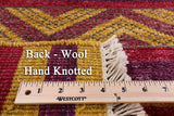 Tribal Moroccan Handmade Wool Rug - 6' 0" X 9' 0" - Golden Nile