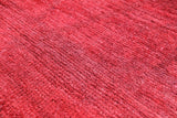 Overdyed Full Pile Wool Rug - 5' 2" X 8' 2" - Golden Nile