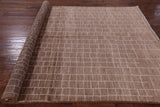 Brown Moroccan Handmade Rug - 6' 1" X 8' 10" - Golden Nile