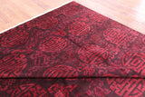 Full Pile Overdyed Handmade Wool Area Rug - 8' 2" X 9' 10" - Golden Nile