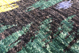 Ikat Handmade Wool Area Rug - 7' 10" X 10' 1" - Golden Nile