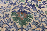 William Morris Hand Knotted Wool Area Rug - 4' 4" X 5' 10" - Golden Nile