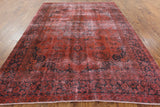 8 X 10 Overdyed Hand Knotted Oriental Rug - Golden Nile