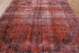 8 X 10 Overdyed Hand Knotted Oriental Rug - Golden Nile