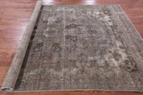 Persian Overdyed Hand Knotted Wool Area Rug - 6' 10" X 10' 9" - Golden Nile