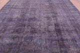 Persian Overdyed Hand Knotted Wool Rug - 10' 3" X 12' 7" - Golden Nile