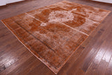 Persian Overdyed Hand Knotted Wool Rug - 9' 5" X 12' 8" - Golden Nile