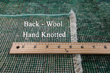 Persian Overdyed Handmade Wool Rug - 9' 9" X 12' 5" - Golden Nile