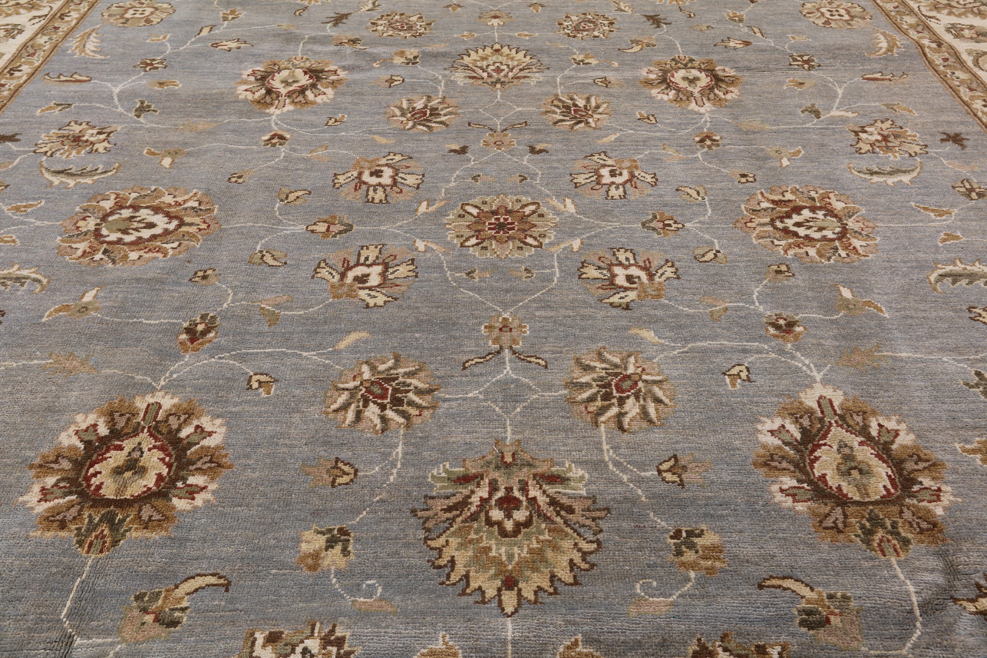 Peshawar Handmade Wool Rug - 8' 1" X 10' 4" - Golden Nile