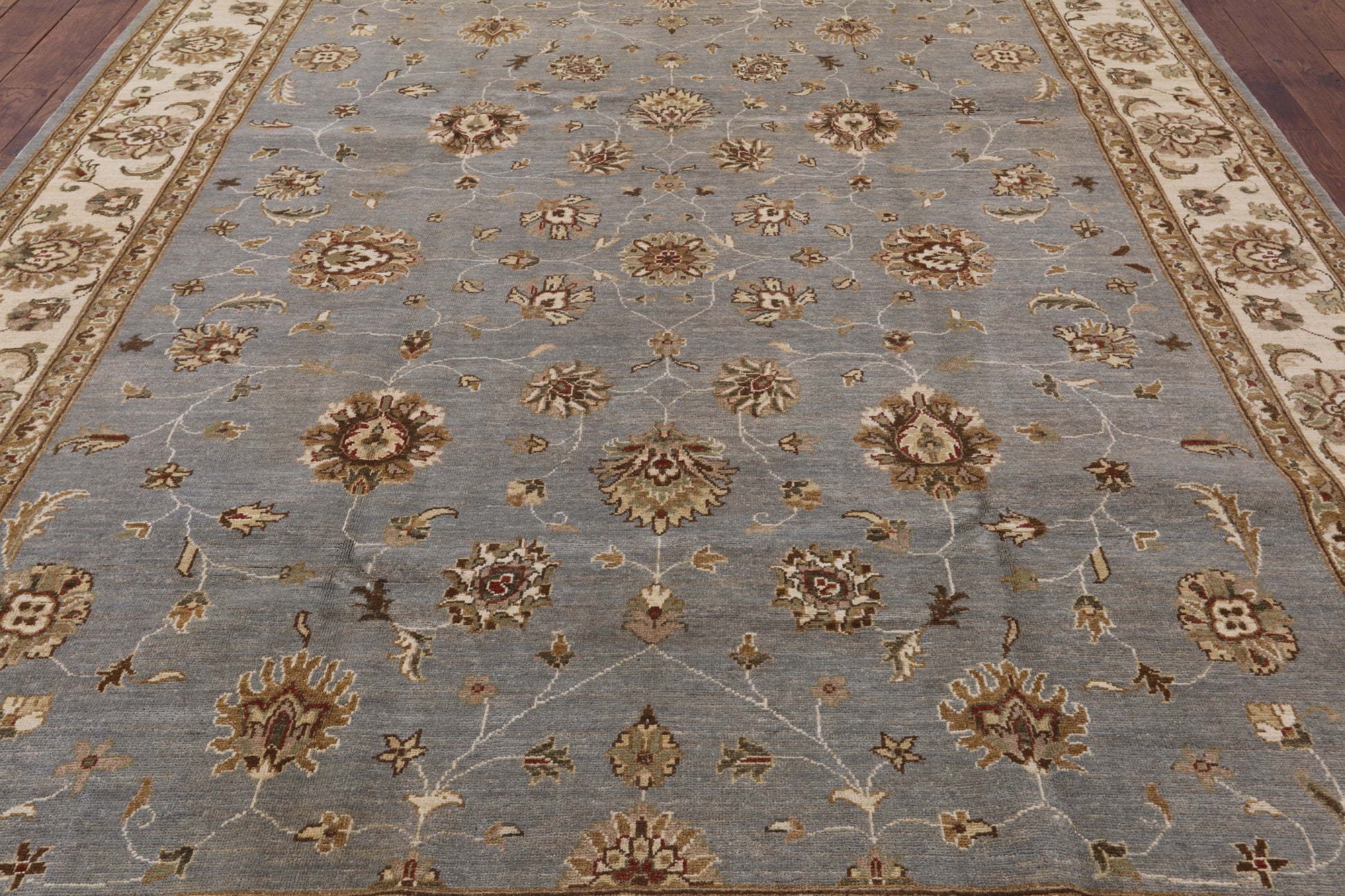 Peshawar Handmade Wool Rug - 8' 1" X 10' 4" - Golden Nile