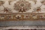 Peshawar Handmade Wool Rug - 8' 1" X 10' 4" - Golden Nile