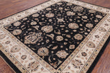 Peshawar Hand Knotted Wool Rug - 8' 1" X 10' 4" - Golden Nile