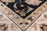 Peshawar Hand Knotted Wool Rug - 8' 1" X 10' 4" - Golden Nile