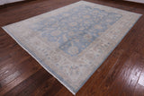 Peshawar Handmade Wool Rug - 9' 0" X 12' 2" - Golden Nile