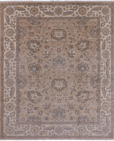 Peshawar Hand Knotted Wool Rug - 8' 0