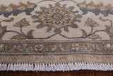 Peshawar Hand Knotted Wool Rug - 8' 0" X 9' 7" - Golden Nile