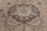 Peshawar Hand Knotted Wool Rug - 8' 0" X 9' 7" - Golden Nile