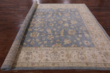 Peshawar Handmade Wool Rug - 9' 0" X 11' 9" - Golden Nile
